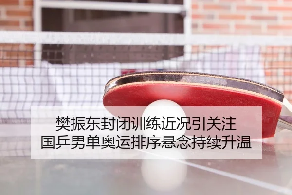 樊振东封闭训练近况引关注 国乒男单奥运排序悬念持续升温